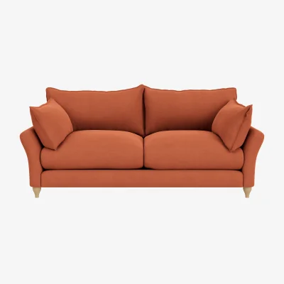 Loaf Brioche Sofa Bed, Medium (Marmalade Clever Linen)
