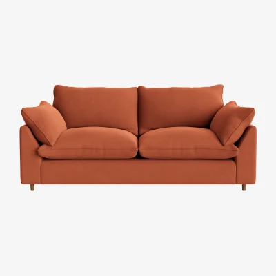 Loaf Slow Riser Sofa Bed, Medium (Marmalade Clever Linen)