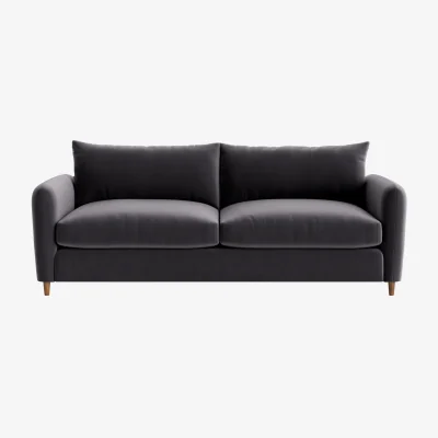 Loaf Squishmeister Sofa Bed, Large (Wire Wool Clever Velvet)