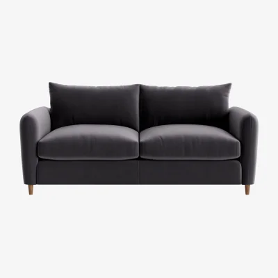 Loaf Squishmeister Sofa Bed, Medium (Wire Wool Clever Velvet)