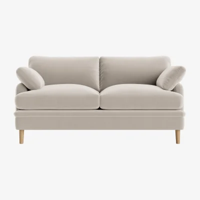 Loaf Squisharoo Flat-Packed Sofa Bed, Medium (Warm Dough Clever Velvet)