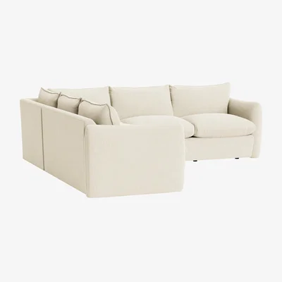 Loaf Pillow Nap Modular Corner Sofa Bed
