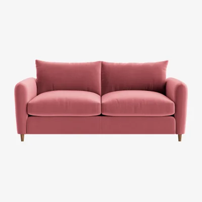 Loaf Squishmeister Flat-Packed Sofa Bed, Medium (Jam Sandwich Clever Velvet)