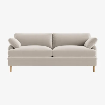 Loaf Squisharoo Flat-Packed Sofa Bed, Large (Warm Dough Clever Velvet)
