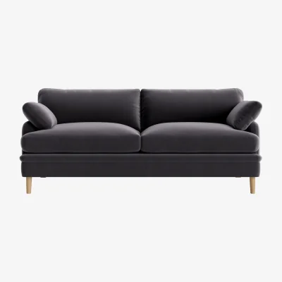 Loaf Squisharoo Flat-Packed Sofa Bed, Large (Wire Wool Clever Velvet)