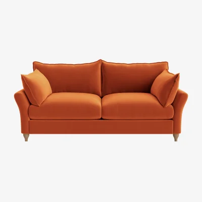 Loaf Brioche Flat Packed Sofa Bed, Medium (Bobbing Buoy Clever Velvet)