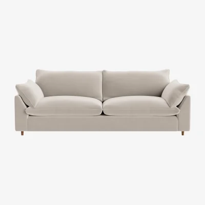 Loaf Slow Riser Sofa Bed, Large (Warm Dough Clever Velvet)