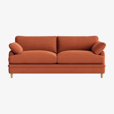 Loaf Squisharoo Sofa Bed, Large (Marmalade Clever Linen)