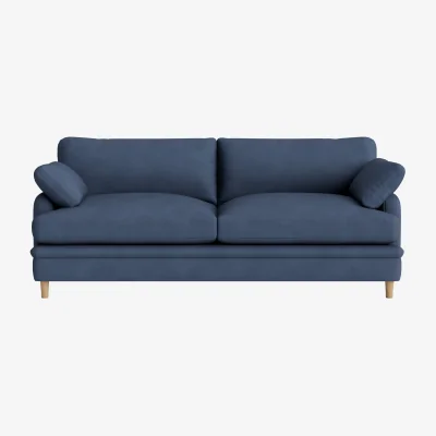 Loaf Squisharoo Sofa Bed, Large (Sloe Berry Bush Clever Cotton)