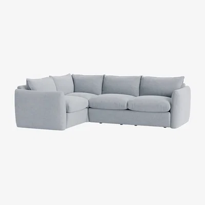 Loaf Pillow Nap Modular Corner Sofa Bed