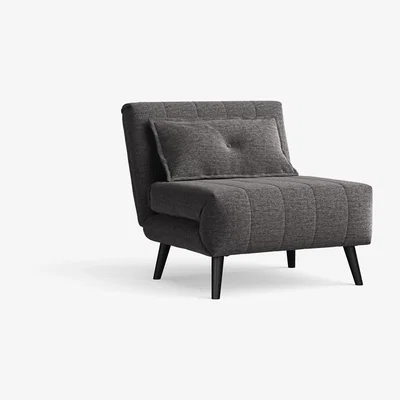 Marks & Spencer Loft Dylan Single Fold Out Sofa Bed - FBSB - Charcoal, Charcoal
