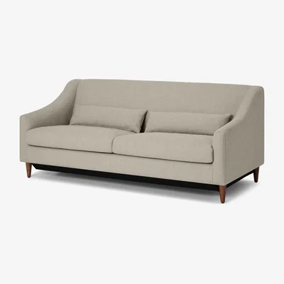 Made.com Herton 3 Seater Sofa Bed, Barley Weave