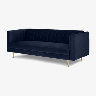 Made.com Amicie Sofa Bed, Monarch Blue Velvet