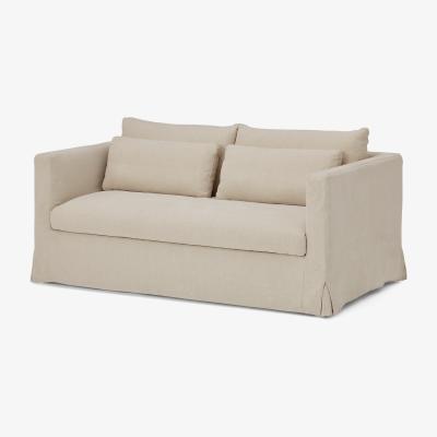 Made.com Arabelo Loose Cover Sofa Bed, Natural Cotton & Linen Mix