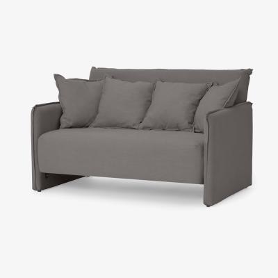 Made.com Medina Small Sofa Bed, Metropolis Grey Weave