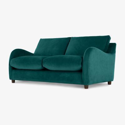 Made.com Sofia 2 Seater Sofabed, Plush Mallard Velvet