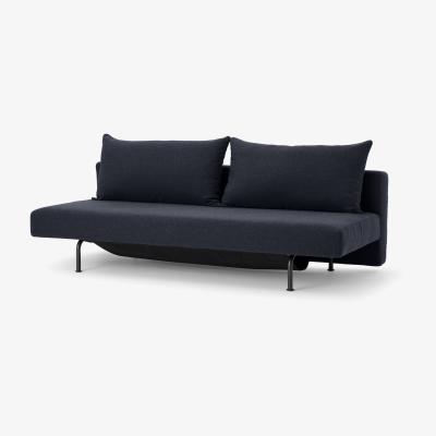 Made.com Esben Pocket Sprung Platform Sofa Bed, Capri Blue Weave