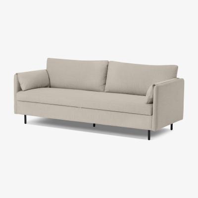 Made.com Hitomi Platform Sofa Bed, Oat Weave