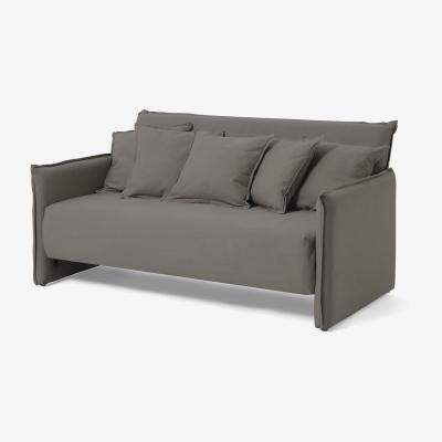 Made.com Medina Large Double Sofa Bed, Metropolis Grey Weave
