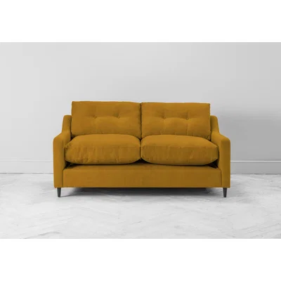 Perch and Parrow Nathan Two-Seater Sofa Bed in Medallion Gold