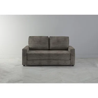 Perch and Parrow Dacre Two-Seater Sofabed in Chestnut