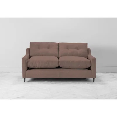 Perch and Parrow Nathan Two-Seater Sofa Bed in Dark Grape