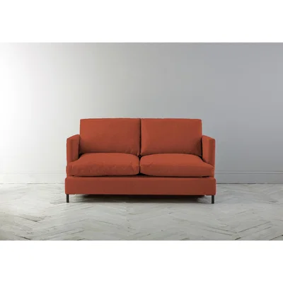 Perch and Parrow Justin Three-Seater Sofabed in Marmalade Orange