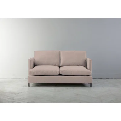 Perch and Parrow Justin Two-Seater Sofa Bed in Portrait Pink