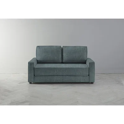 Perch and Parrow Dacre Three-Seater Sofabed in Turtle Green