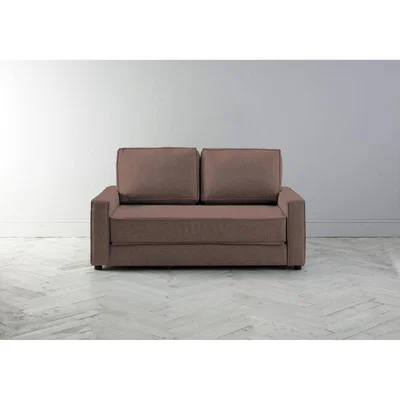 Perch and Parrow Dacre Two-Seater Sofabed in Dark Grape