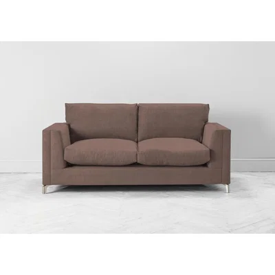 Perch and Parrow Chris Three-Seater Sofa Bed in Dark Grape