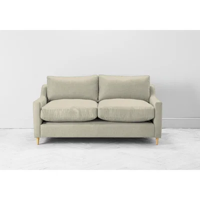 Perch and Parrow Josh Two-Seater Sofa Bed in Chantilly Cream