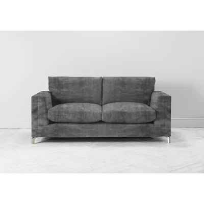Perch and Parrow Chris Two-Seater Sofa Bed in Cloudy Grey