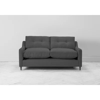 Perch and Parrow Nathan Two-Seater Sofa Bed in Dusky Grey