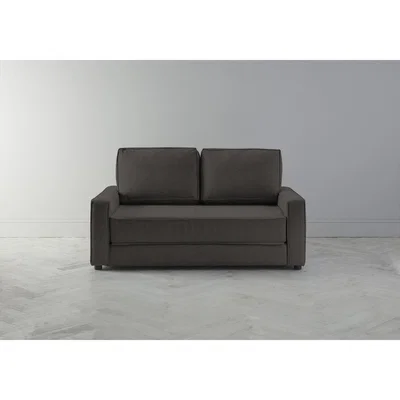 Perch and Parrow Dacre Three-Seater Sofabed in Belgian Chocolate