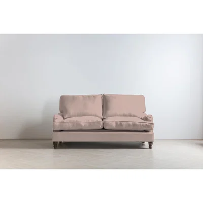 Perch and Parrow Robyn Three-Seater Sofa Bed in Portrait Pink