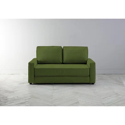 Perch and Parrow Dacre Two-Seater Sofabed in Juniper Green