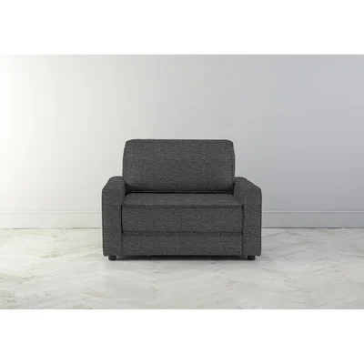 Perch and Parrow Dacre Single Sofabed in Hola Black