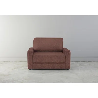 Perch and Parrow Dacre Single Sofabed in Cinnamon Latte