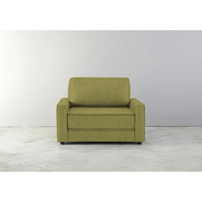 Perch and Parrow Dacre Single Sofabed in Granny Smith