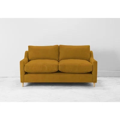 Perch and Parrow Josh Two-Seater Sofa Bed in Medallion Gold
