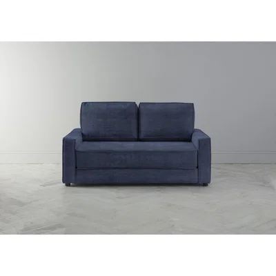 Perch and Parrow Dacre Two-Seater Sofabed in Blue Lavender