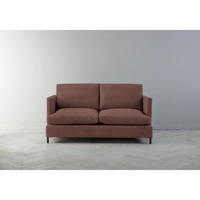 Perch and Parrow Justin Two-Seater Sofa Bed in Cinnamon Latte