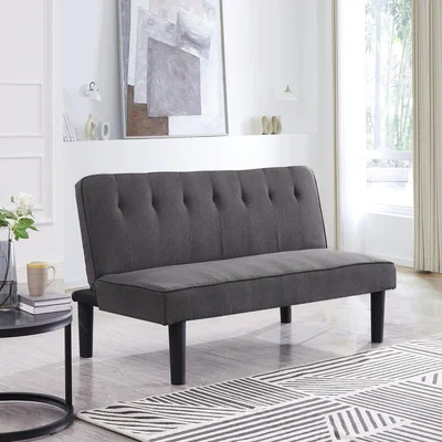 The Range Lucy 3 Seater Sofa Bed Fabric - Charcoal Grey