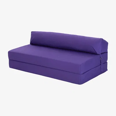 The Range Double Folding Z Sofa Bed - Purple