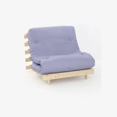 The Range Lilac 3ft Premium Luxury Wooden Futon Sofa Bed
