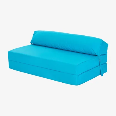 The Range Double Folding Z Sofa Bed - Turquoise