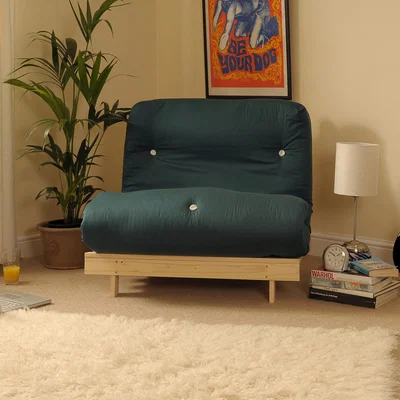 The Range Glade Green Single 3ft Luxury Futon Sofa Bed