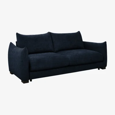 The Range 3Seater Sofa Bed - Navy blue
