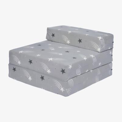 The Range Shooting Stars Kids Z Folding Mattress Futon Bed - Grey